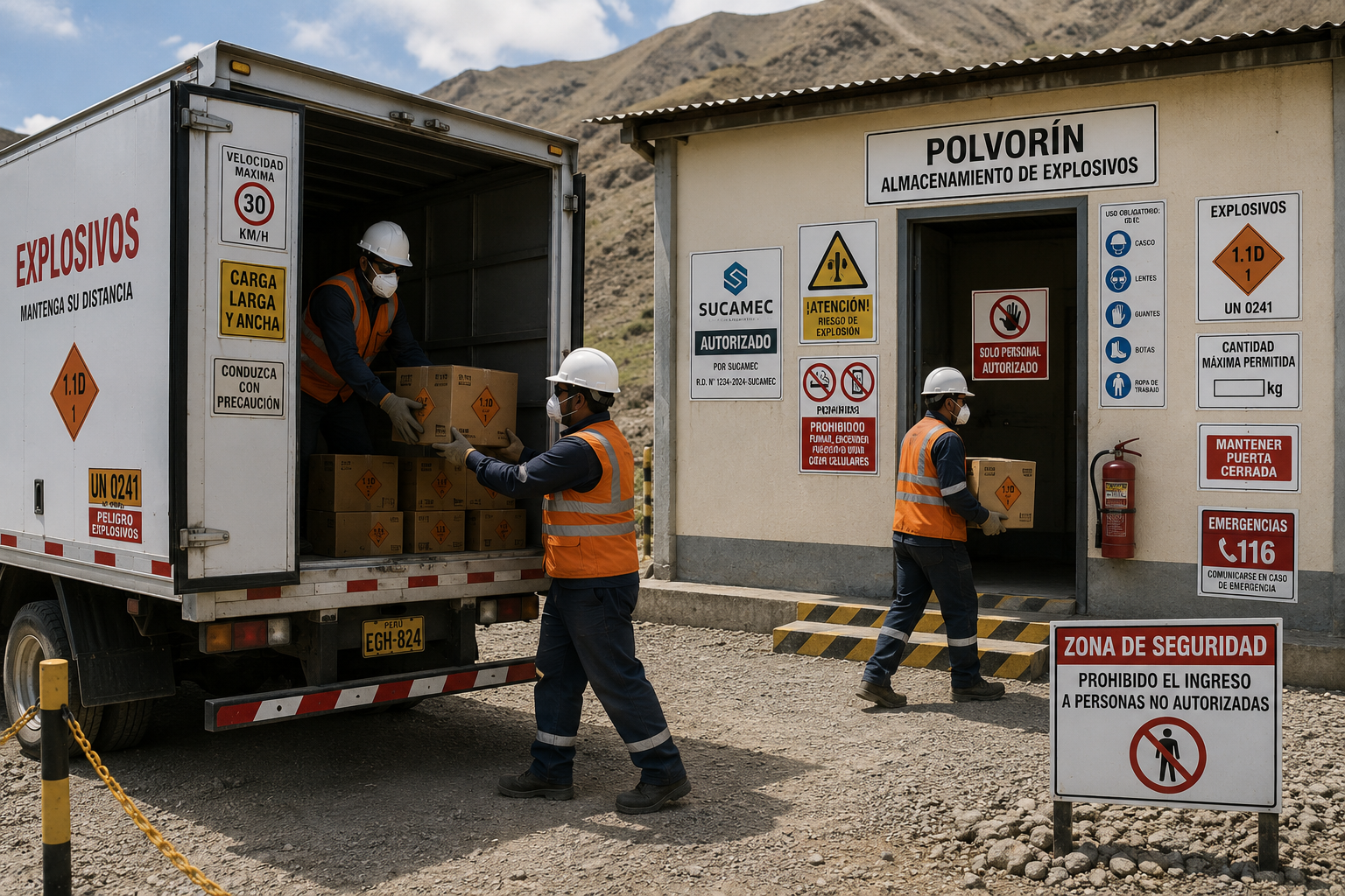 Coordinación logística de suministro para minería